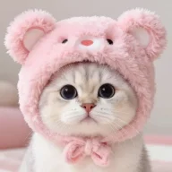 گربه صورتی:))